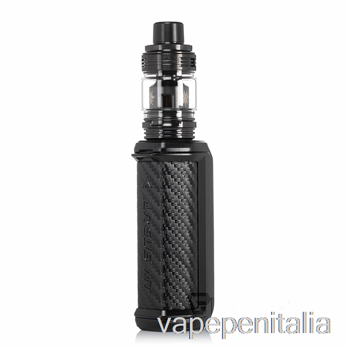 Scatola Vape Mod Voopoo Argus Mt 100w Starter Kit Uforce L - Fibra Di Carbonio